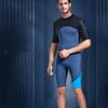 Man Wetsuit - Men's Premium Rubber Nylon Shorty for Snorkeling, Diving, Swimming Keep Warm