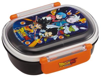 Bento 360ml with a Fluffy Made In Single Dishwasher and Microwave Dragon Ball Daima Children's Box, Capacity, Lid, Japan, Tier, Safe, Design,