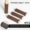 4PCS Thickened Felt Chair Foot Cover Wear Resistant Table Legs Floor Table Feet Chair Legs Protective Cover Stool Foot Cover Table Chair Foot Mat