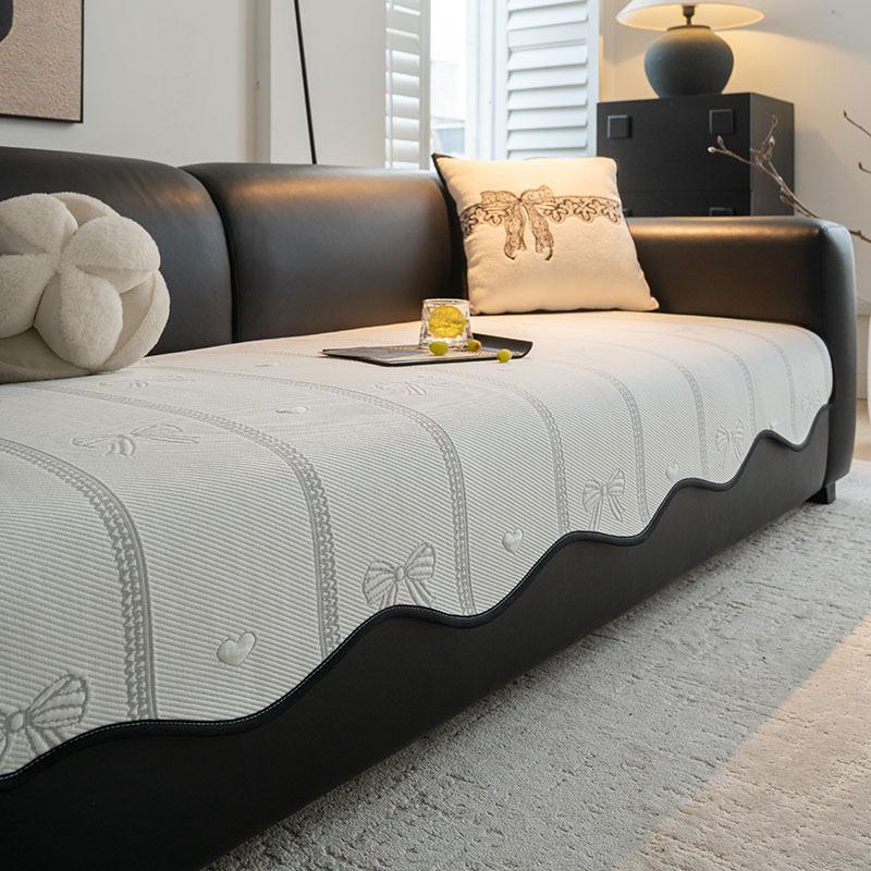 

Four Seasons New Sofa Cushion Premium Combination Sofa Universal Cover Towel One Piece Fixed Cushion 70*70cm