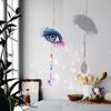 Diamond Mosaic DIY Light Catch Wind Chime Pendant Rhinestone Hanging Wall Ornament Rhinestone Picture Home Decoration Gifts