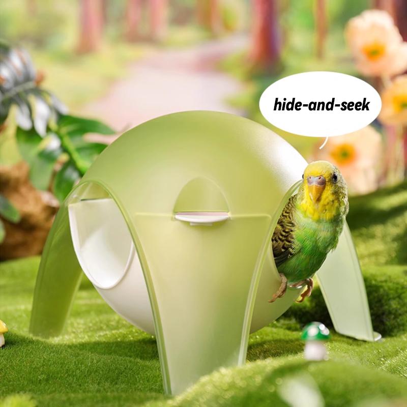 Parrot Hamster Spacer Capsule Nest Rest Sleeping House Nest Playing Sports Toys for Small Animals Golden Bear Hedgehog Rat Mouse