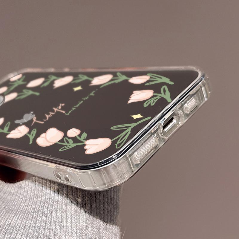 Mobile Phone Cases for iPhone 11 13 XR 15 Pro Max 12 14 Pro Max Case iPhone 16 XS Max Mirror Protective Case Mirror Exquisite Cartoon Waterproof