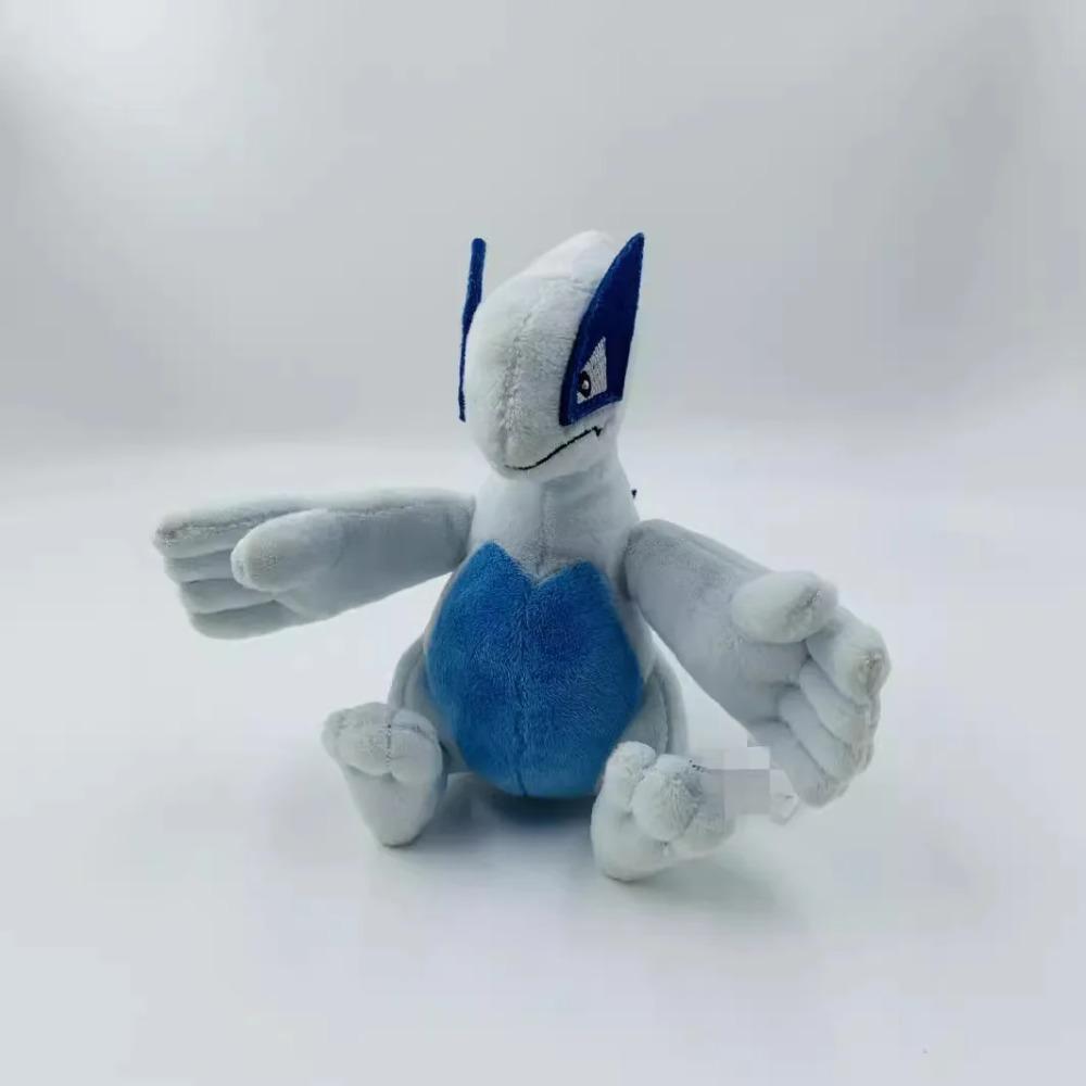 15/35cm Pokemon Cartoon Lugia Plush Toy Anime Lugia Soft Stuffed Plushies Pillow Doll Room Decoration Boys Girls Holiday Gift
