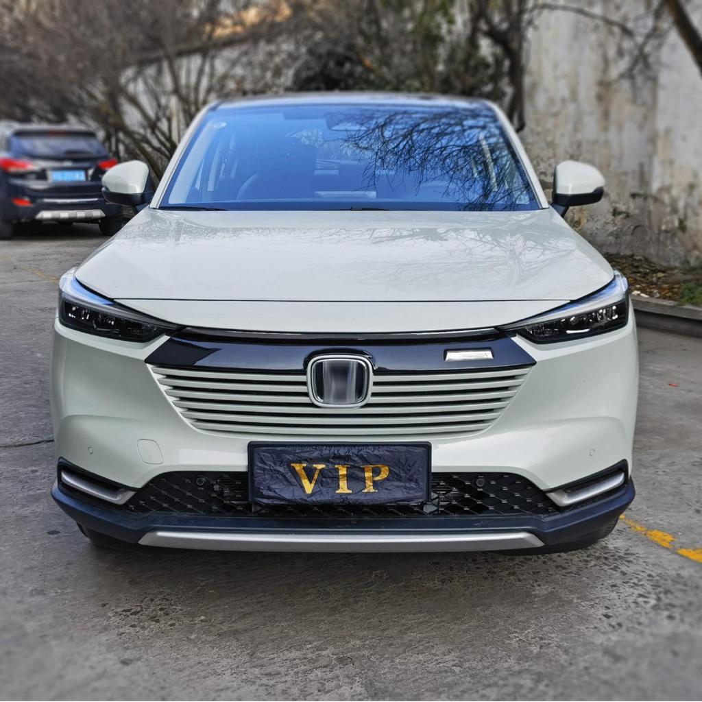 Compatible Accessories for 2021-2025 Honda Vezel/HRV: Front Grille, Splitter, Rear Spoiler, Side Skirts, and Rear Lip.