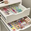 16Pcs/Set Plastic Transparent Office Cosmetic Organizers Drawer Storage Box