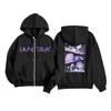 Kids Fashion Women's Lightweight Long Sleeve Zipper Hoodie Printed Hoodie With Pockets
