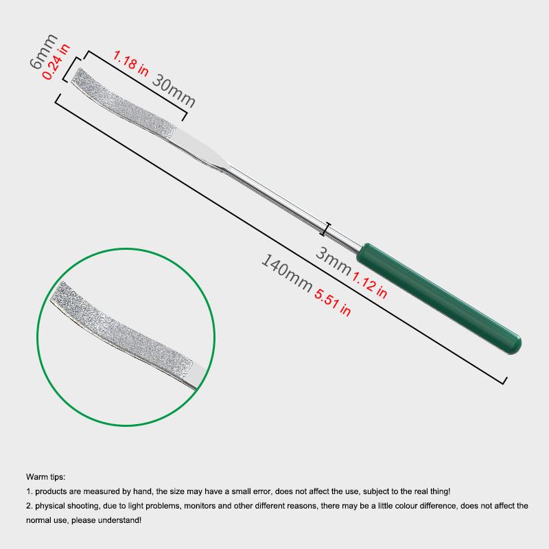 

1 шт. Алмазный напильник специальной формы Инструмент для удаления ржавчины, зачистки заусенцев, шлифовки для ювелирных изделий, металла, керамики, стекла, камня, ремесленные ручные инструменты