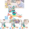 Colorful Electric Frog Adventure Game For Fun Interactive Dinosaur Feeding Play