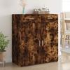 VidaXL Buffet Smoked Oak 80x42.5x93 Cm Engineered Wood, Cabinet, Sideboard, Storage Cabinet, Cupboard, 3281473