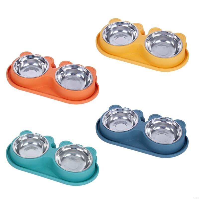 N80B Dog Bowl Raised for Cat Bowls with Detachable Bowl Pet Automatic Feeder