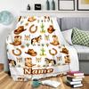 Western Cowboy Theme Home Customize Your Name Blankets Comfortable Soft Portable Allseason Multipurpose Blanket For Picnics Sofas Offices Beds Living