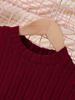 2025 Fall/Winter Slimming European & American Girls' Warm Dress