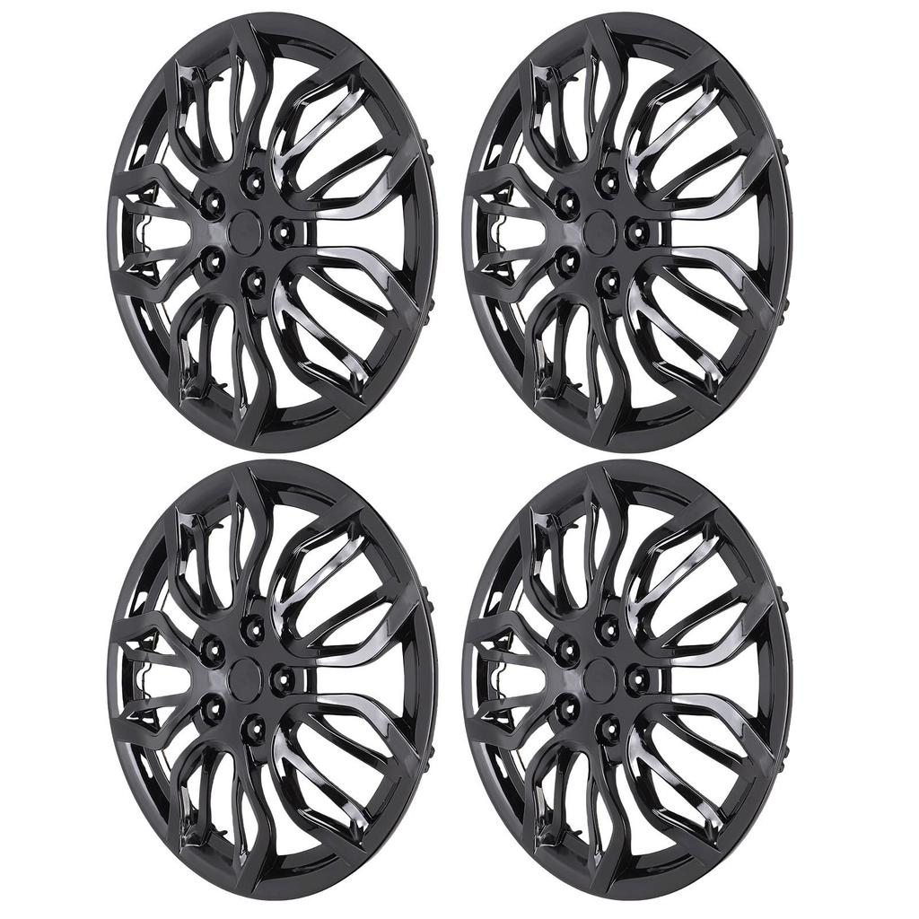 4PCS 15 Inch Wheel   Cover Hub S Clip On Stylish ABS Wheel Hub Cover Replacement for   208