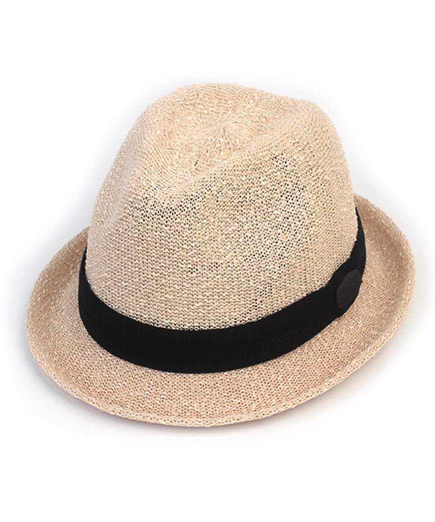 Yunibeosyeolkemiseuteuli Punk Beige Knit Fedora