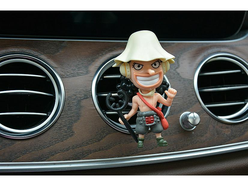 One Piece Luffy Car Dashboard Figure Air Vent Perfume Gift Box