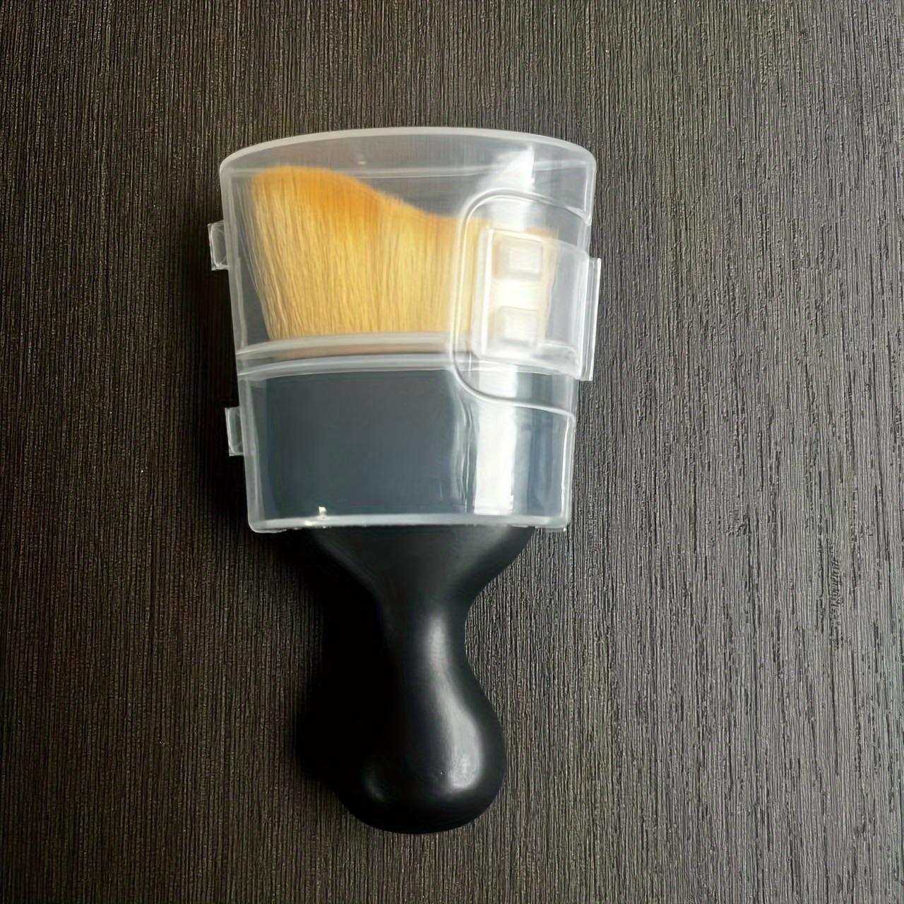 

Многофункциональная щетка с мягкой щетиной для салона автомобиля, подходит для вентиляционных отверстий, сидений, консоли, нескользящая ручка, для автомобиля, клавиатуры и дома, против царапин чёрный