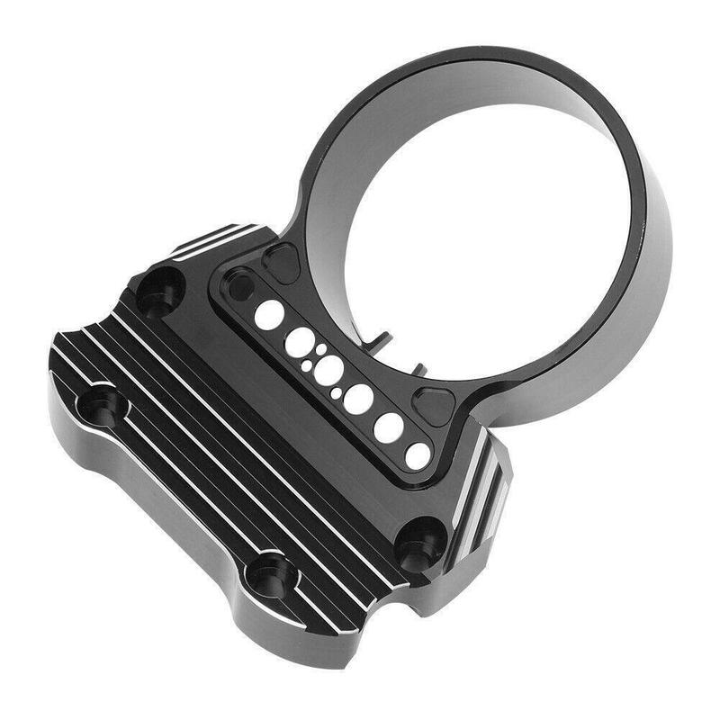 Крепление-кронштейн для бокового смещения спидометра, вырезанное на ЧПУ, для мотоцикла Harley Sportster Iron XL 883 1200 Custom