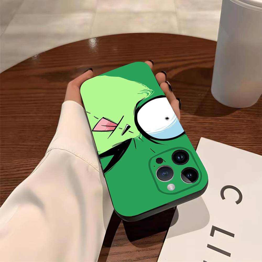 I-Invader Zim Gir   Phone Case for iPhone 17,16,15,14,13,12,11,Pro,X,Xs,Max,Plus Shockproof Cover