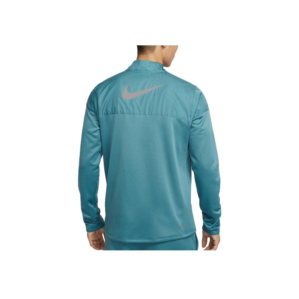 Nike Therma-FIT Black Reflective Silver Men's Running Training Top FZ1116-006