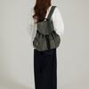 Korean version nylon lightweight and versatile double-shoulder bag large capacity with multiple pockets casual commuter backpack
