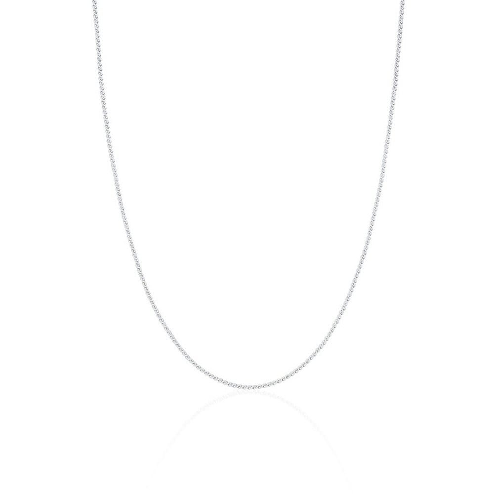 [Byhyeres] Silver (W) Flat S Necklace Bh7N40711W9420