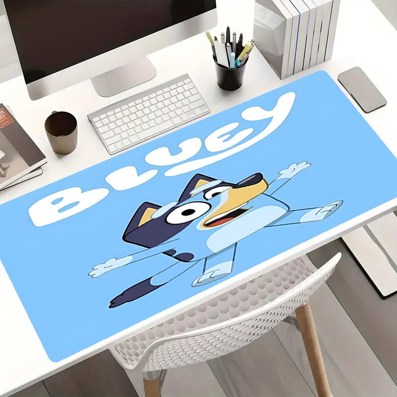 Bluey Theme Mouse Pad, Non Slip Rubber Base, Multifunctional Office & Home Decor, Perfect for Workspace Personalization.