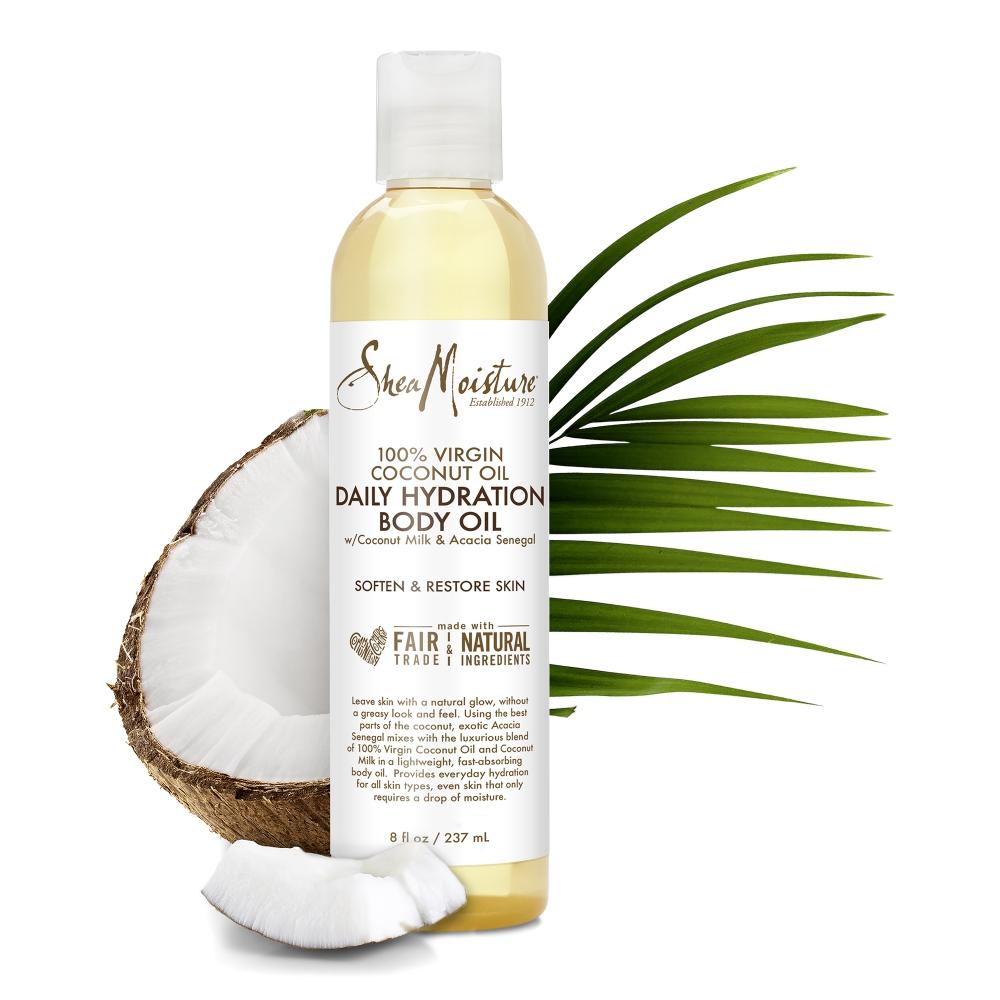 Sheamoisture 100  Virgin Coconut Oil Daily Hydration Body Oil 8 Oz