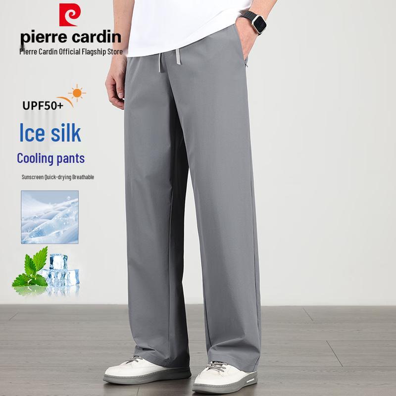 Pierre Cardin Men's Ice Silk Sun Protection Quick-Dry Casual Pants