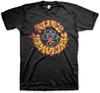 Blues Traveler Men's Circle Cat Logo T-Shirt | Officially Licensed Merchandise