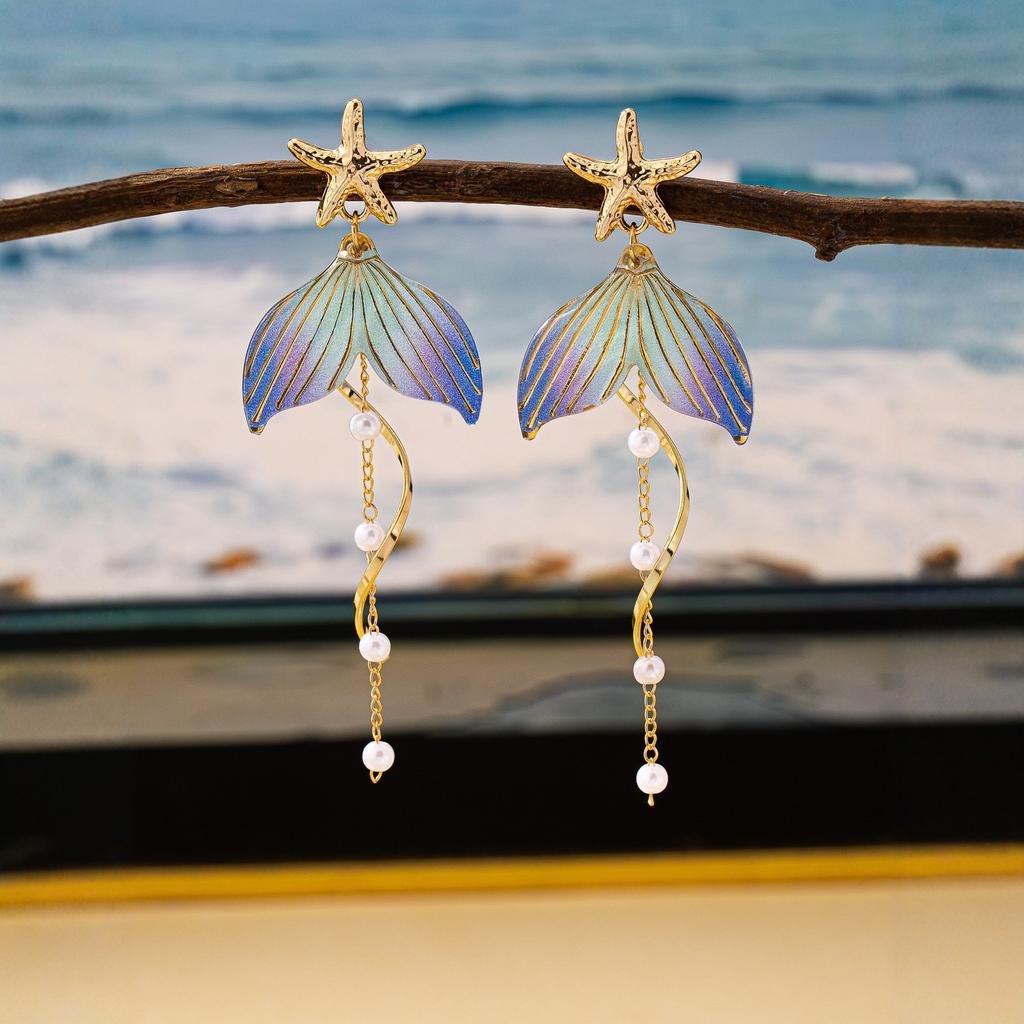 Kadın Takıları İçin Moda Sallantılı Küpeler