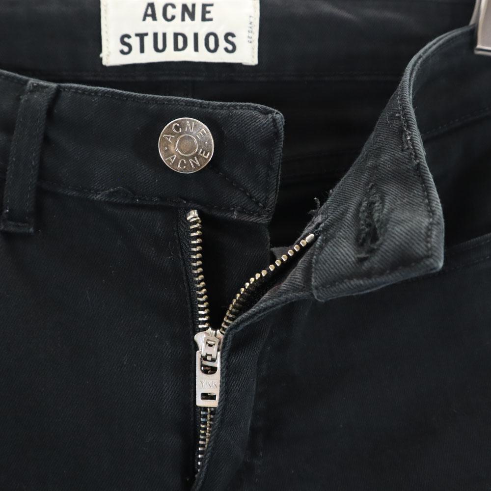 Acne Studios Skinny Pants W25 Black Women Used