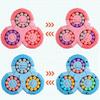 Montessori Rotating Magical Bean Cube Fingertip Toy Children Mind Brain Teaser Game Educational Spinners Stress Relief Toys