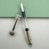Classic MAJOHN P140 NO.8 F/M Nib Acrylic Piston Huge Transparent Fountain Pen Ebonite Feed Large Capacity Ink Writing Luxury Pen
