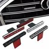 Quattro ABS Car Front Grille Sticker Emblem Badge Decal For A8 Q3 Q4 Q5 A1 A3 A5 A6 A7 Q6 Q7 S3 S5 S7 A4L Auto Accessories