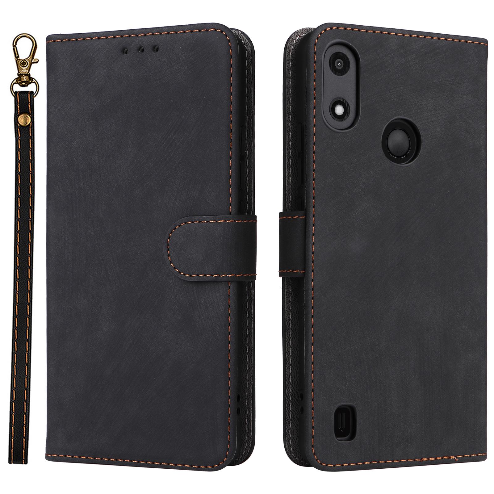 

For Gabb Phone 4 Wallet Case RFID Blocking PU Leather Cover Stand View A