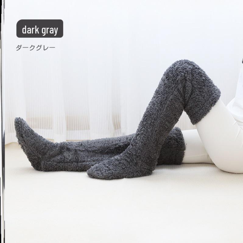 Women's Winter Quilt Warm Foot Socks: Elderly Nighttime Cold Feet Solution