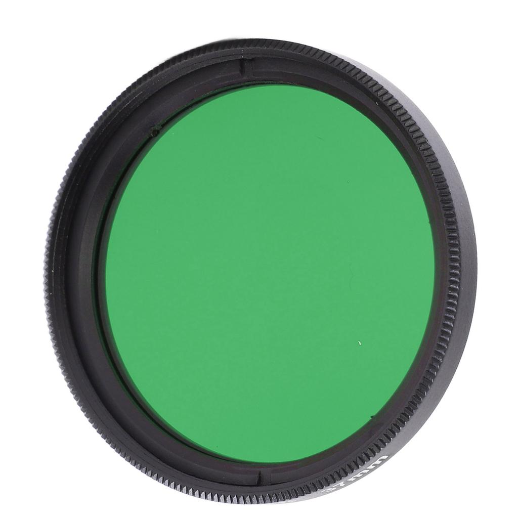 37mm Full Color Lens Filter Scratch Resistance Waterproof Full Color Filter Kit for SLR CameraGreen