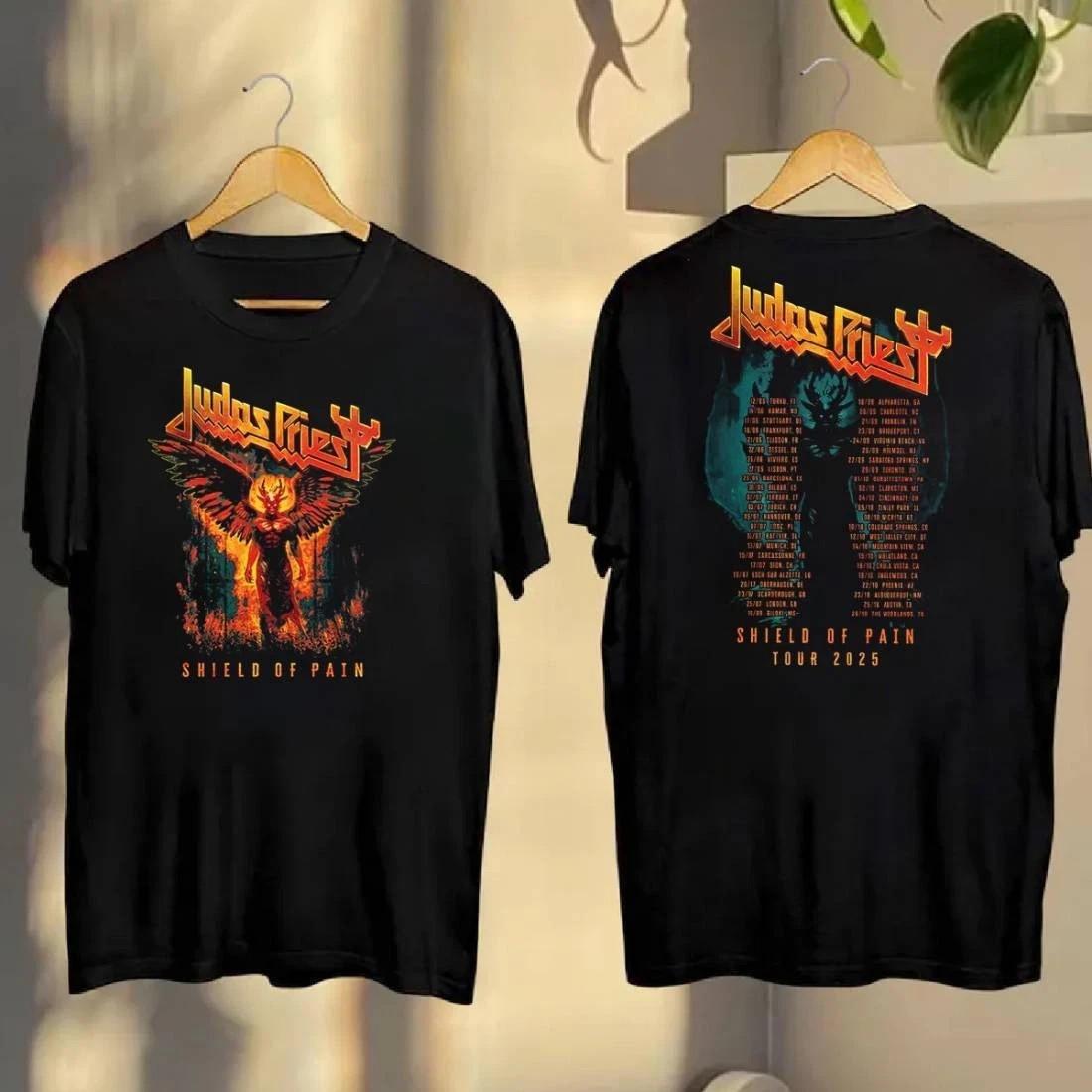 Judas Priest Shield Of Pain Tour 2026 Winged Demon T-shirt XXXXL