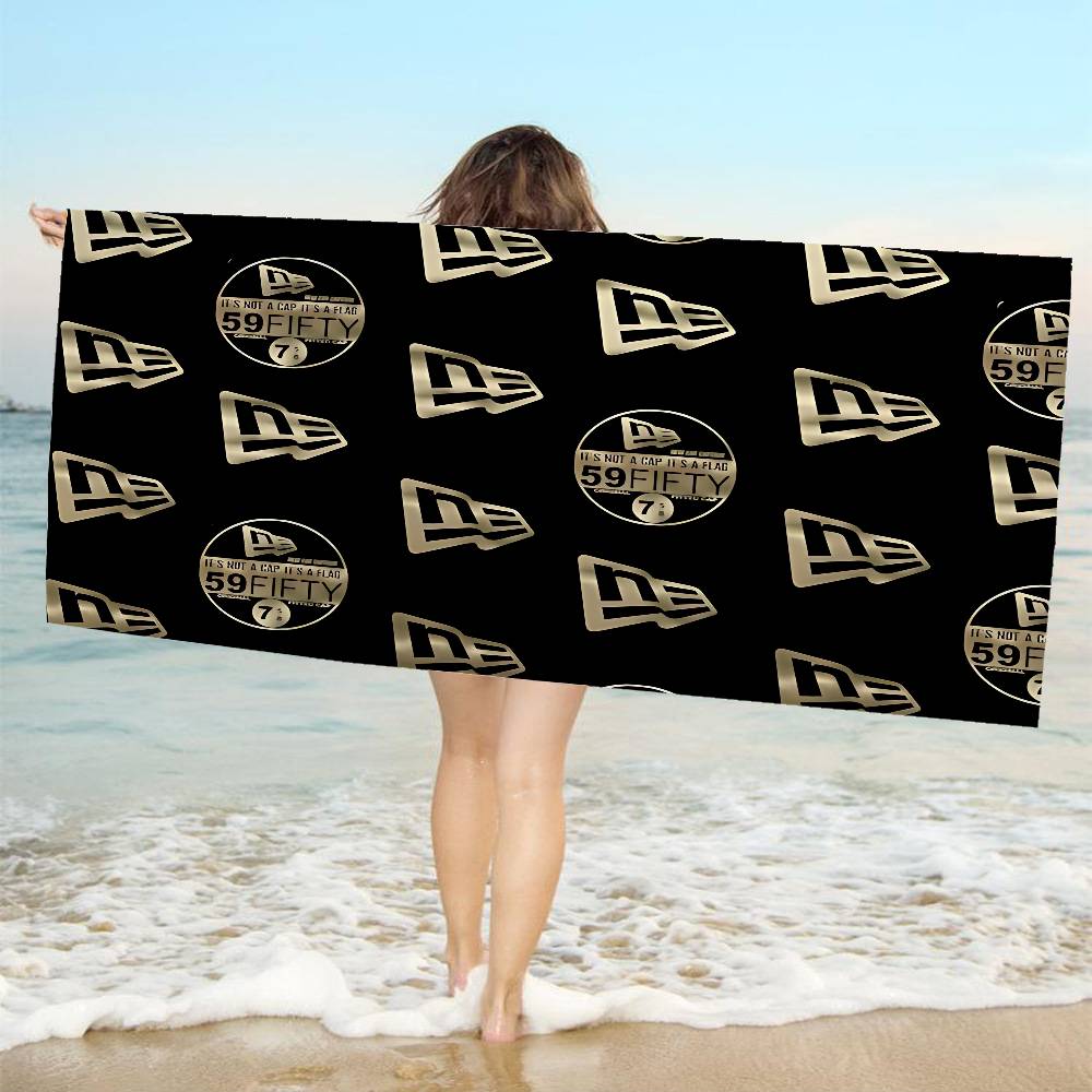 N-NewS E-Era Logo Anime Beach Swimming Towel Soft Absorbent Washcloth Children's Gifts For Kids Travel Camping Gym