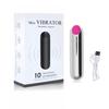Rechargeable 10-Mode Bullet Vibrator for Women - Strong Vibration Mini Massager Adult Toy