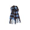 Yu Shuxin scarf winter women's high-end mohair plaid shawl versatile warm thickened scarf