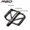 RGO Aluminum Alloy Bicycle Pedal Sealing Bearing Ultra Light Anti slip Mountain Bicycle BMX Road Bicycle Pedal bike Accessories 6