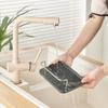 Multifunctional Kitchen Sink Washing Sponge Storage Rack Soap Dispenser Hand Detergent Bottle Organizer Stand Racks Holders