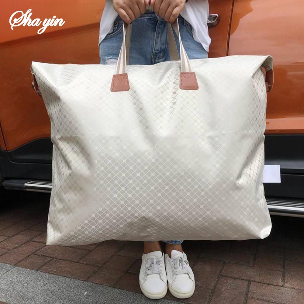 Thickened Oxford Cloth Storage Bag, Cotton Quilt Storage Bag, Dust-proof and Moisture-proof Organizing, Moving Tote Bag