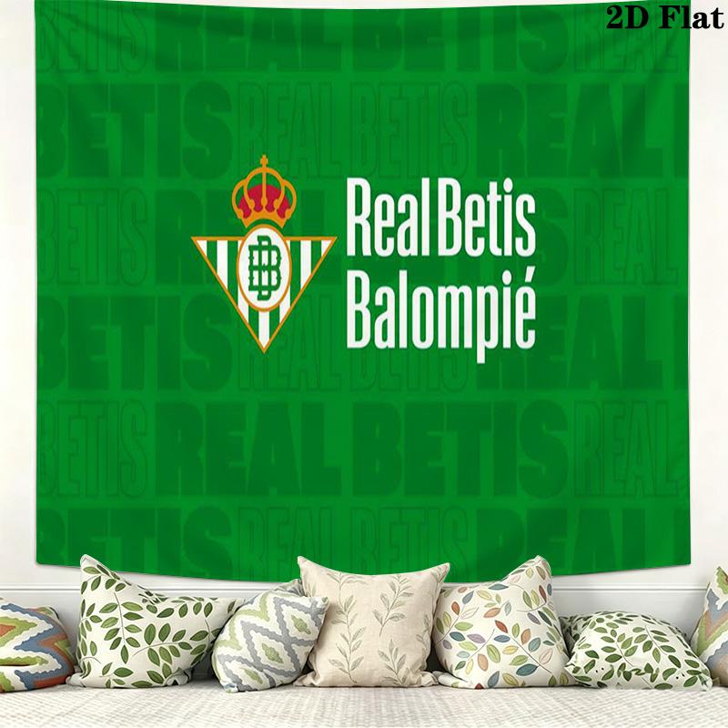 Real Betis stone Wall Tapestry Aesthetic Wall Hanging Printed Fabric Blanket Decorative Tapestries for Bedroom Living Room Home Decor