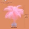 New LED Table Lamp Bedroom Decorative Light Romantic Birthday Light Feather Lamps Dining Table Night Lights (Without Battery)