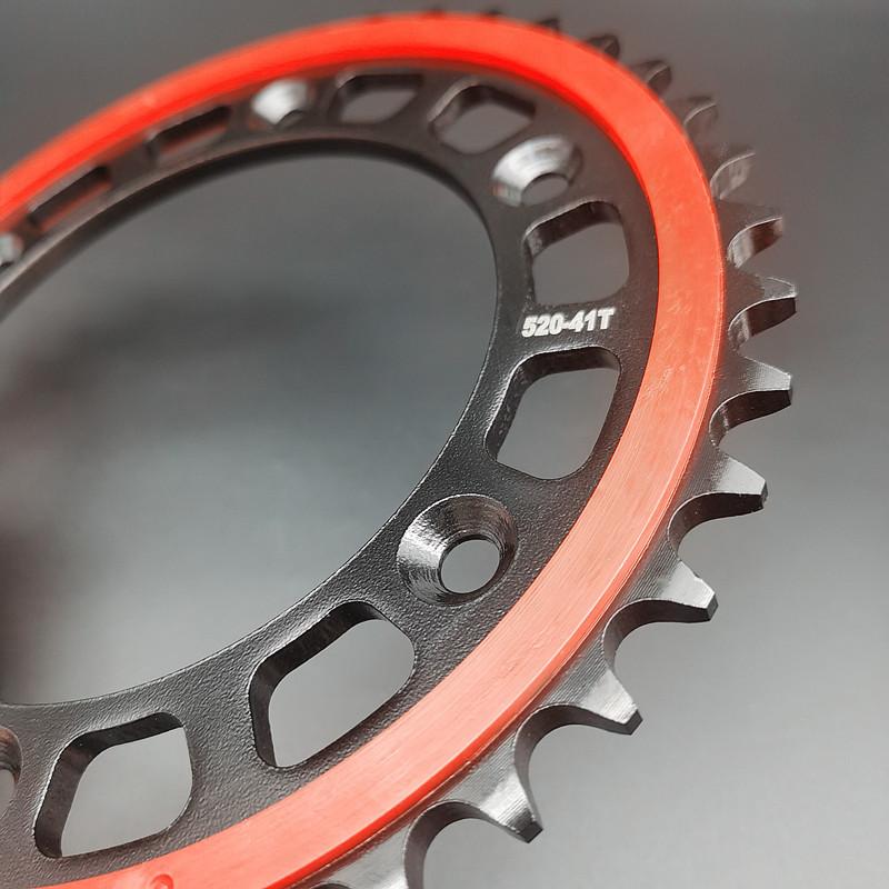 Silent Durable Racing SPROCKET KIT Fly Wheel Front & Rear Modified Mute Sprockets for CFmoto CF Moto 450 SR NK 450SR 450NK