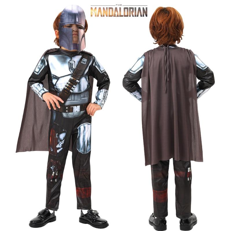 Kostium Cosplay Mandalorianina dla dzieci Strój Galaktycznego Łowcy Nagród