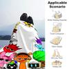 1pc Blanket Sprunki7 Print Design, Lightweight Blanket for Sofa, Bed- Soft &Warm, Gift for All Seasons like Christmas, Halloween